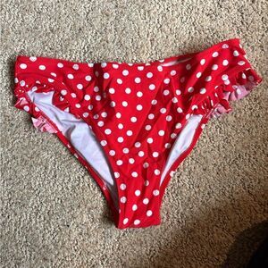 💥 Buy 2 get 1 Free 💥 Cupshe  Polka Dot Bikini Bottoms New Without  Tags
